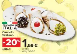 Carrefour Cannolo Siciliano offerta