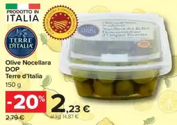 Carrefour Olive Nocellara DOP offerta