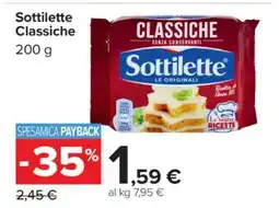 Carrefour Sottilette Classiche offerta