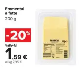 Carrefour Emmental a fette offerta
