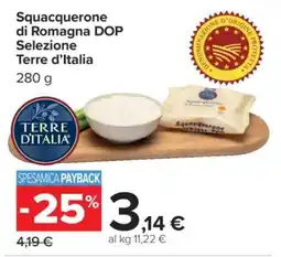 Carrefour Squacquerone di Romagna DOP Selezione Terre d’Italia offerta