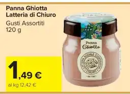 Carrefour Panna Ghiotta Latteria di Chiuro offerta