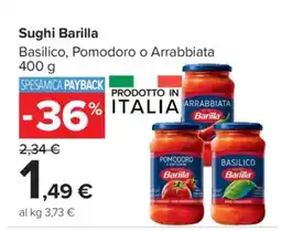Carrefour Sughi Barilla offerta