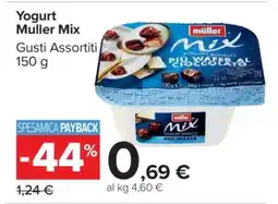 Carrefour Yogurt Muller Mix offerta