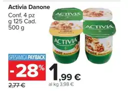 Carrefour ACTIVIA DANONE offerta