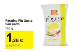 Carrefour Patatine Più Gusto San Carlo offerta