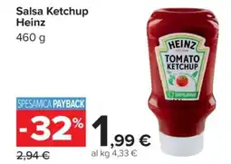 Carrefour Salsa Ketchup Heinz offerta