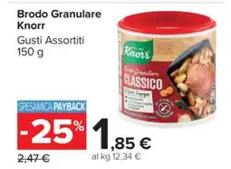 Carrefour BRODO GRANULARE KNORR offerta