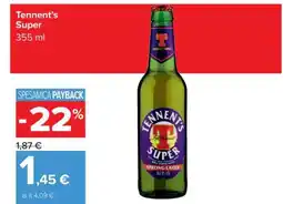 Carrefour Tennent's Super offerta