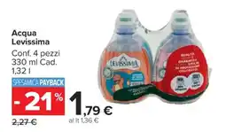 Carrefour ACQUA LEVISSIMA offerta