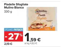 Carrefour PIADELLE SFOGLIATE MULINO BIANCO offerta