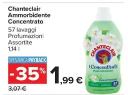 Carrefour CHANTECLAIR Ammorbidente Concentrato offerta