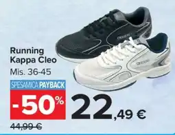 Carrefour Running Kappa Cleo offerta