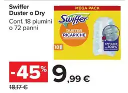 Carrefour Swiffer Duster o Dry offerta