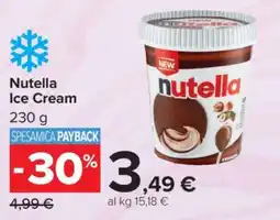 Carrefour Nutella Ice Cream offerta
