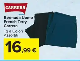 Carrefour Bermuda Uomo French Terry Carrera offerta