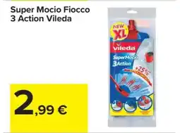 Carrefour Super Mocio Fiocco 3 Action Vileda offerta