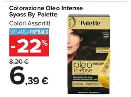 Carrefour Colorazione Oleo Intense Syoss by Palette offerta