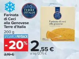 Carrefour Farinata di Ceci alla Genovese Terre d’Italia offerta
