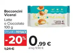 Carrefour Bocconcini Vicenzi offerta