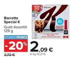 Carrefour Barrette Special K offerta