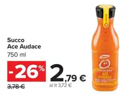 Carrefour Succo Ace Audace offerta