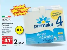 Carrefour Valigetta Latte Parmalat offerta