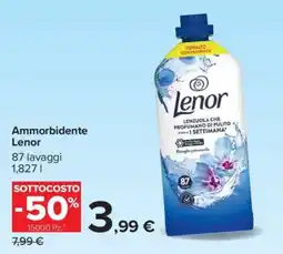 Carrefour Ammorbidente Lenor offerta