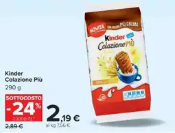 Carrefour KINDER COLAZIONE PIÙ offerta