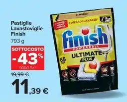 Carrefour Pastiglie Lavastoviglie Finish offerta