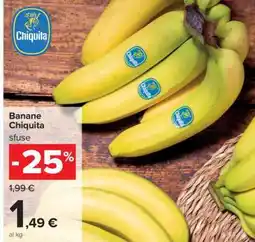 Carrefour BANANE CHIQUITA offerta
