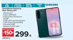 Carrefour Smartphone Samsung Mod. Galaxy A37 offerta