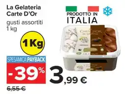 Carrefour LA GELATERIA CARTE D’OR offerta
