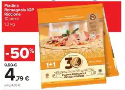 Carrefour Piadina Romagnola IGP Riccione offerta