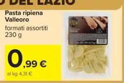 Carrefour Pasta Ripiena Valleoro offerta