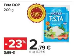 Carrefour Feta DOP offerta