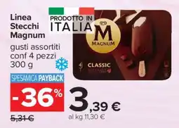 Carrefour Linea Stecchi Magnum offerta