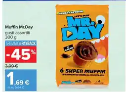 Carrefour Muffin Mr Day offerta