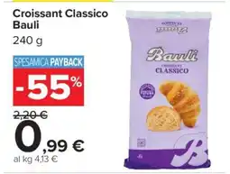 Carrefour Croissant Classico Bauli offerta