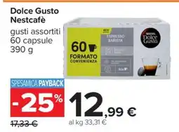 Carrefour Dolce Gusto Nescafé offerta