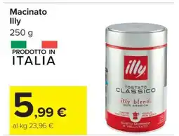 Carrefour Macinato Illy offerta