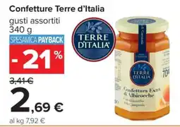 Carrefour Confetture Terre d’Italia offerta