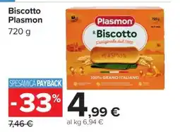 Carrefour Biscotto Plasmon offerta