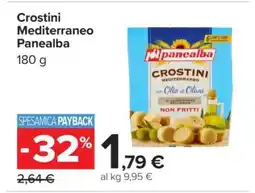 Carrefour Crostini Mediterraneo Panealba offerta