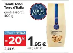Carrefour Taralli Tondi Terre d’Italia offerta