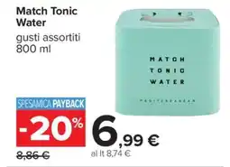 Carrefour Match Tonic Water offerta