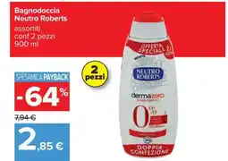 Carrefour Bagnodoccia Neutro Roberts offerta