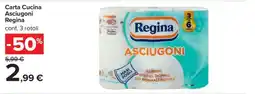 Carrefour Carta cucina Asciugoni REGINA offerta