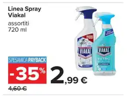Carrefour Linea Spray Viakal offerta