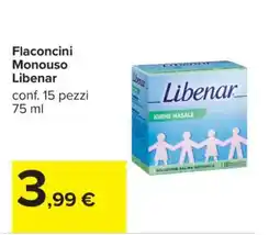 Carrefour Flaconcini Monouso Libenar offerta